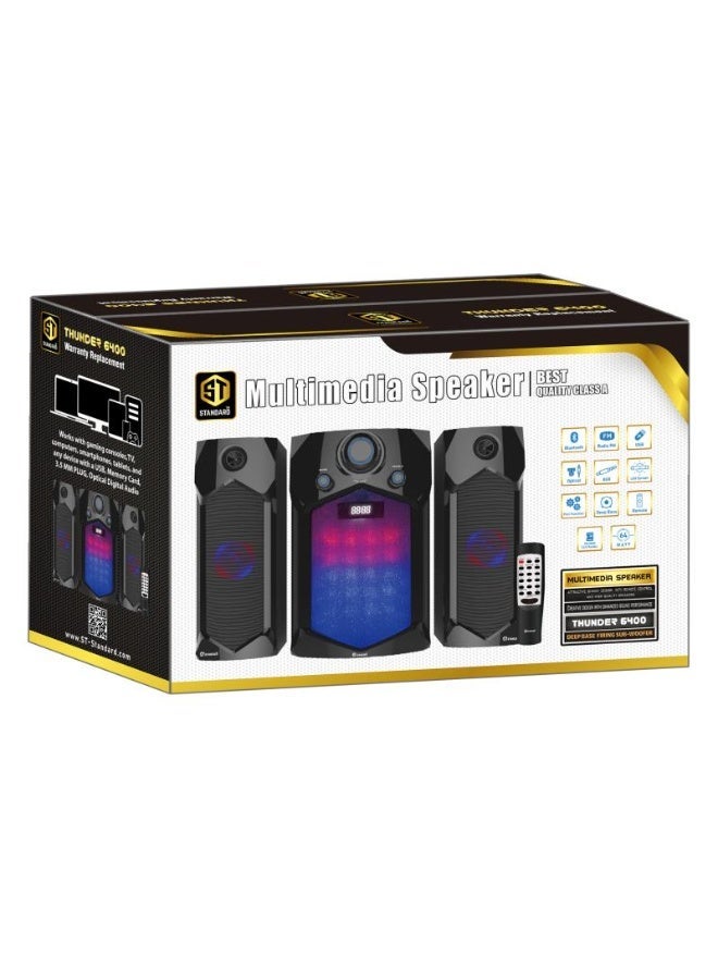 اس تي سبيكر St Thunder 6400 متعدد الوسائط مع سبووفر - Image 3